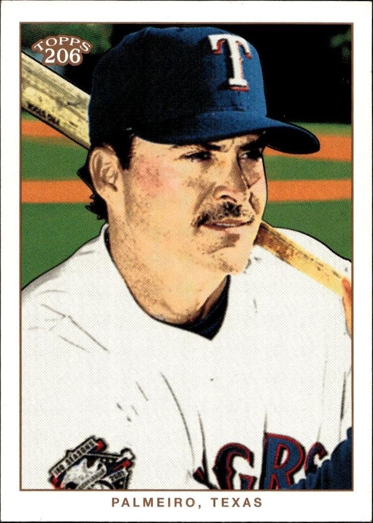 2002 Topps T206 Rafael Palmeiro #4 trading card