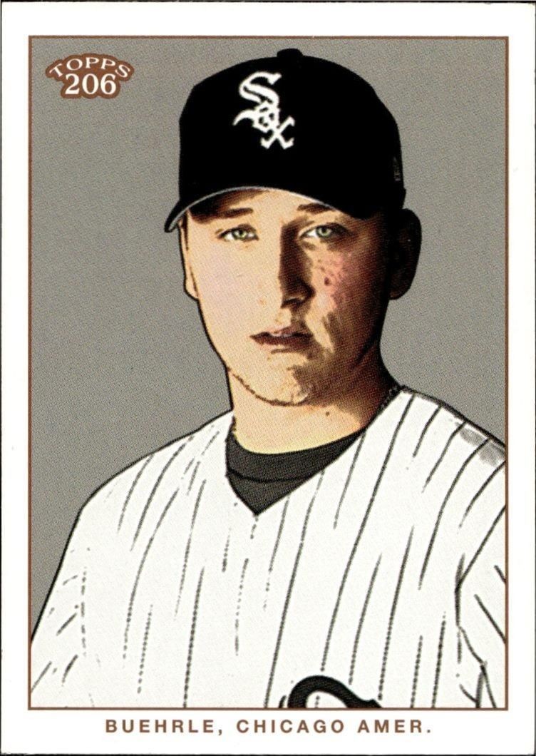 2002 Topps T206 Mark Buehrle #125 trading card