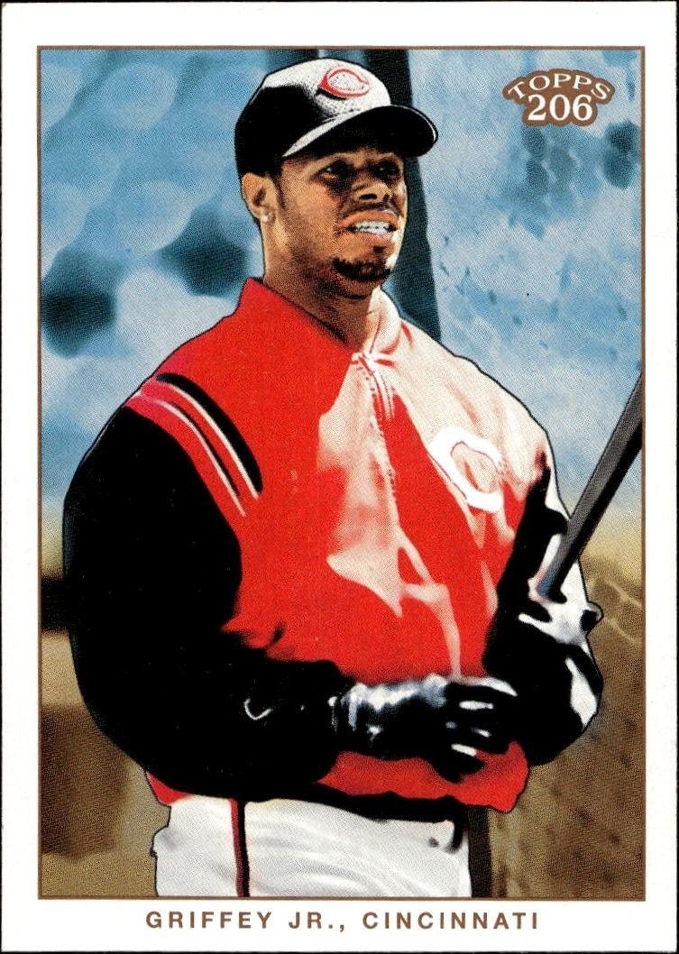 2002 Topps T206 Ken Griffey Jr. #259 trading card