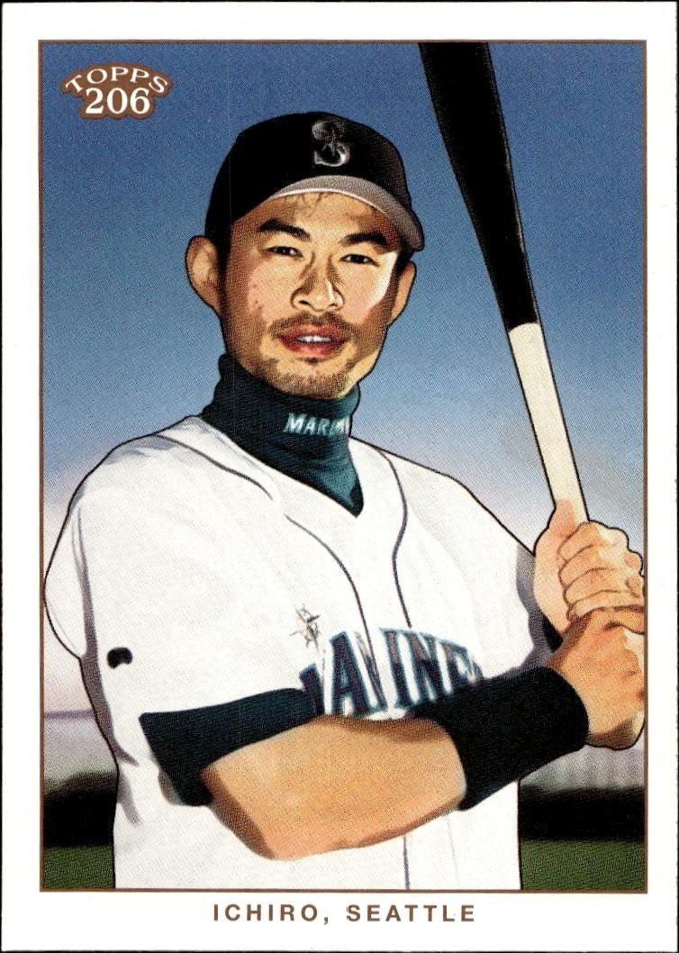 2002 Topps T206 Ichiro Suzuki #256 trading card