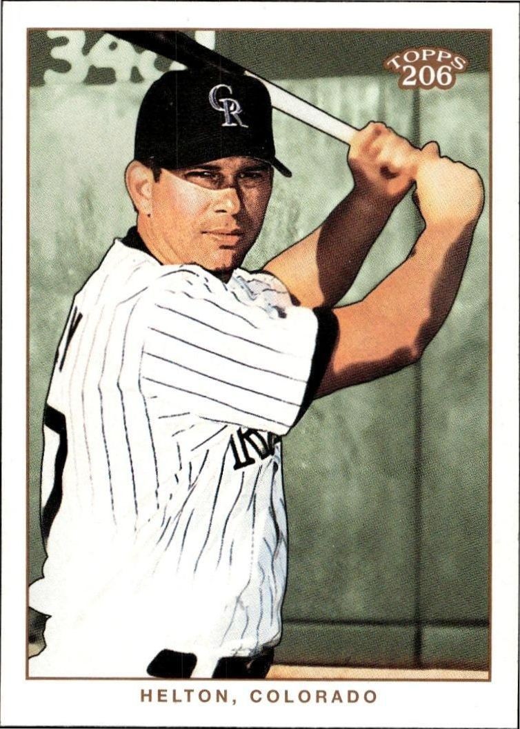 2002 Topps T206 Todd Helton #253 trading card
