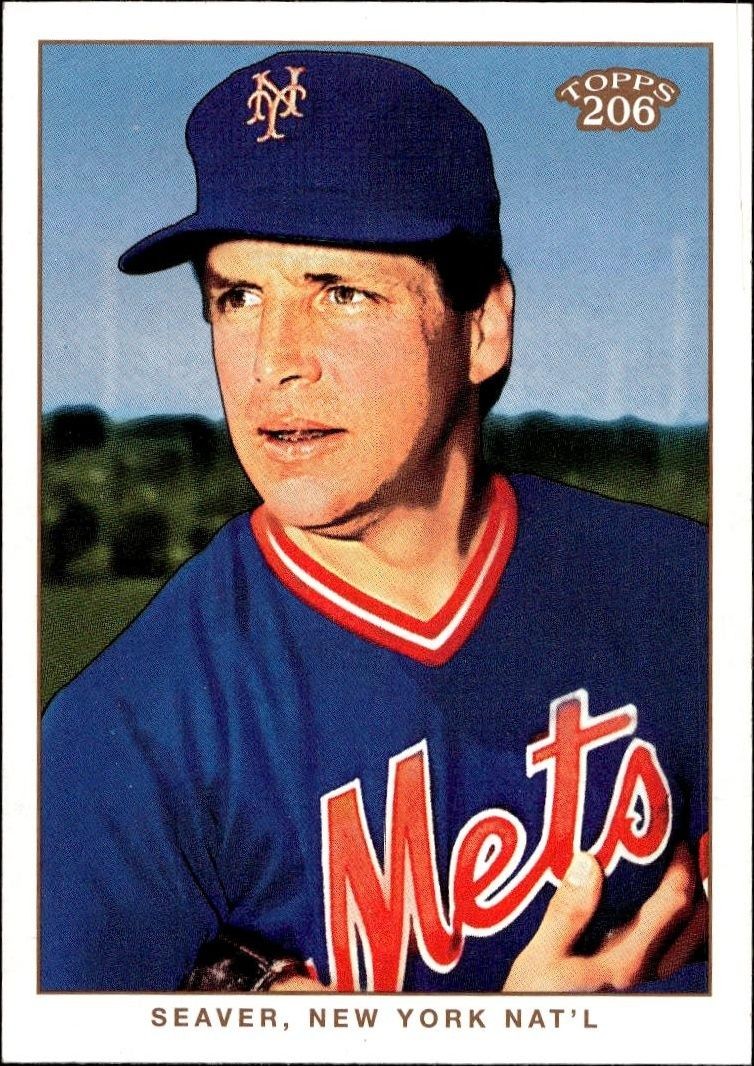 2002 Topps T206 Tom Seaver #286 trading card