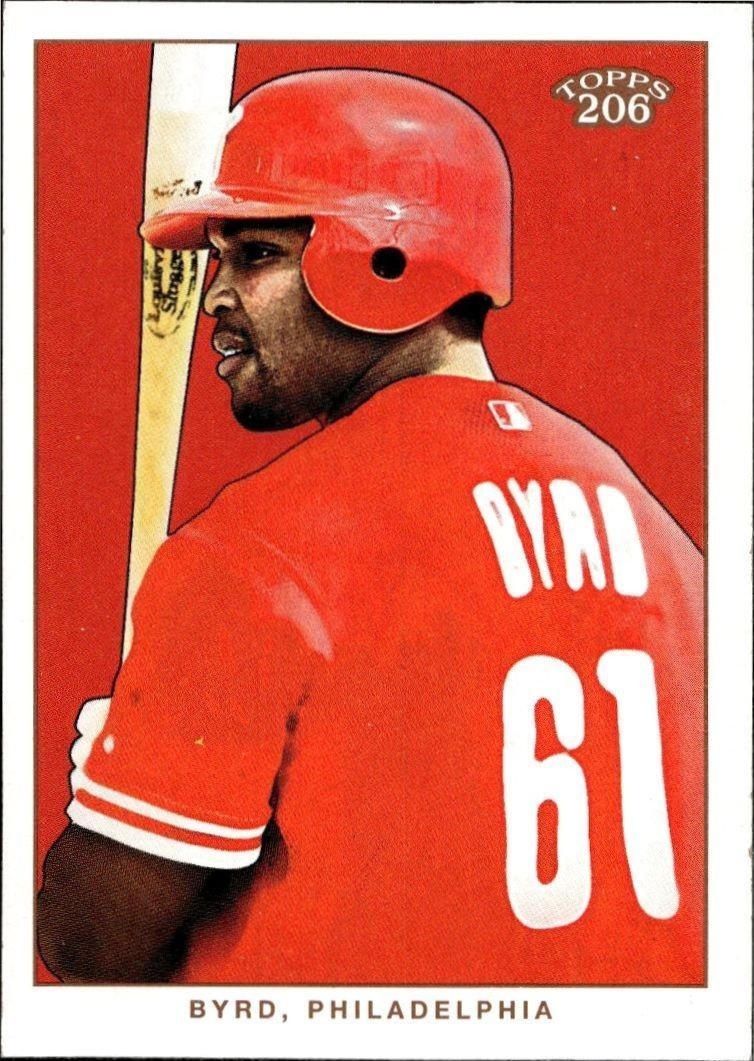 2002 Topps T206 Marlon Byrd #270 trading card
