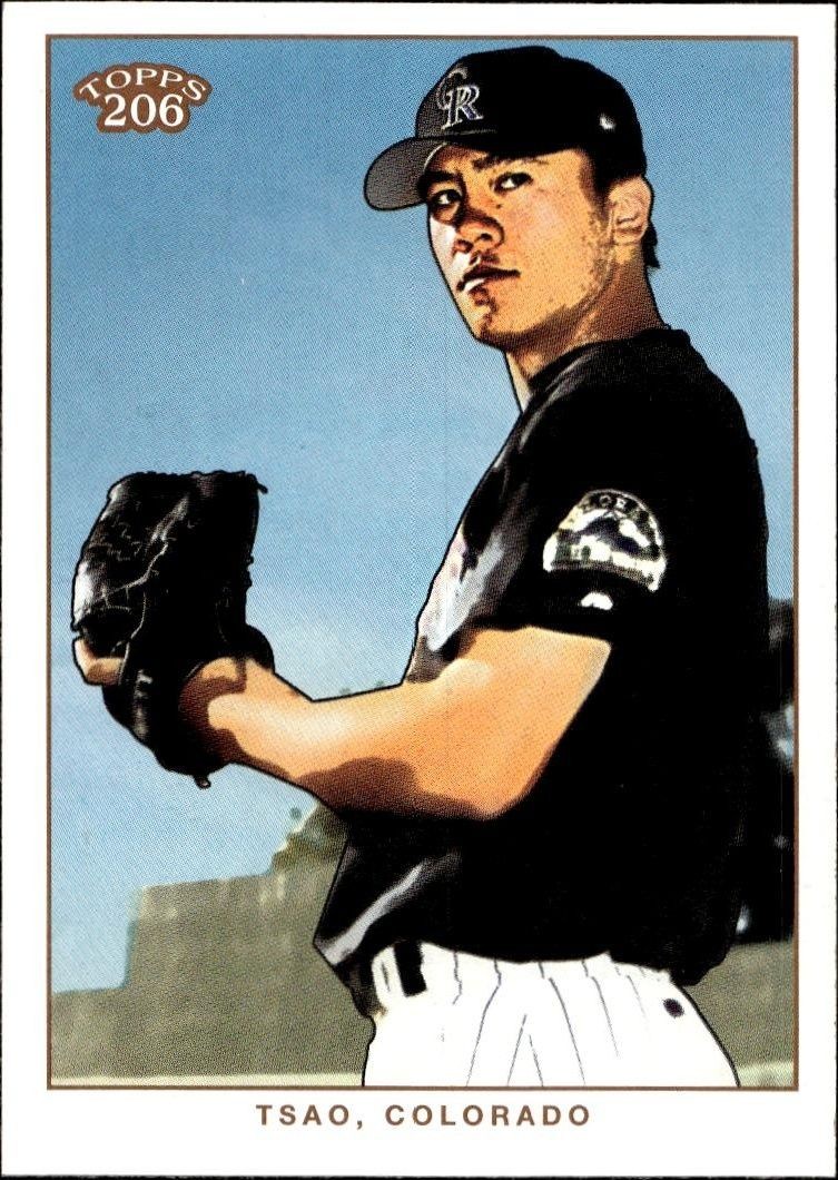 2002 Topps T206 Chin-Hui Tsao #267 trading card