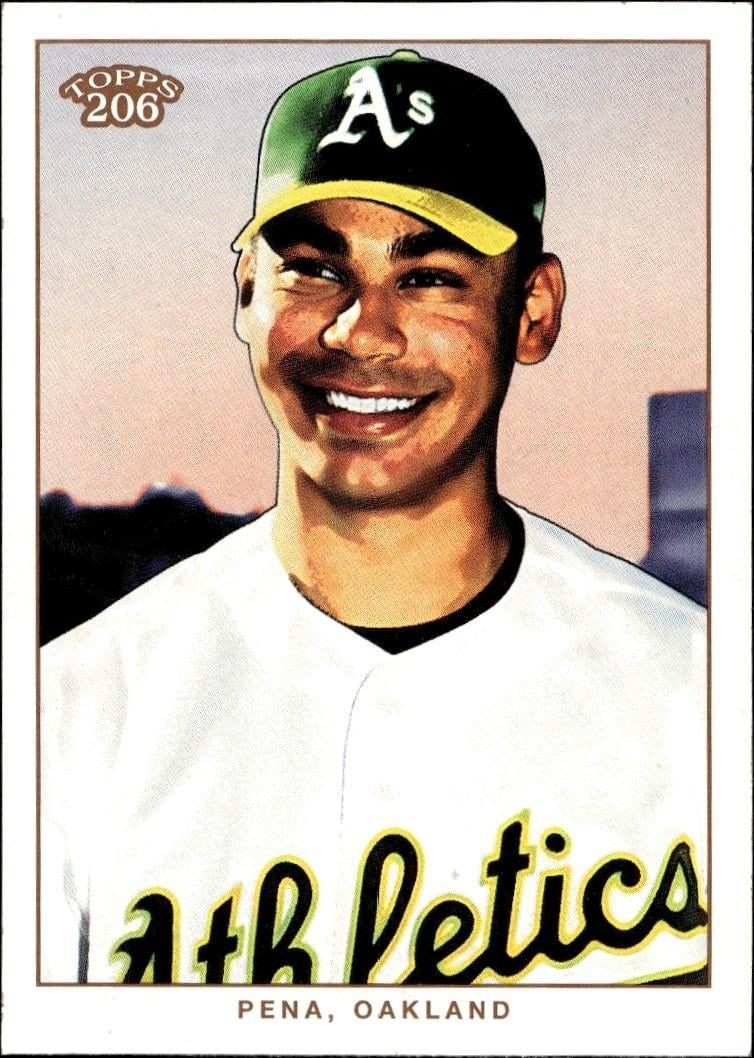 2002 Topps T206 Carlos Pena #264 trading card