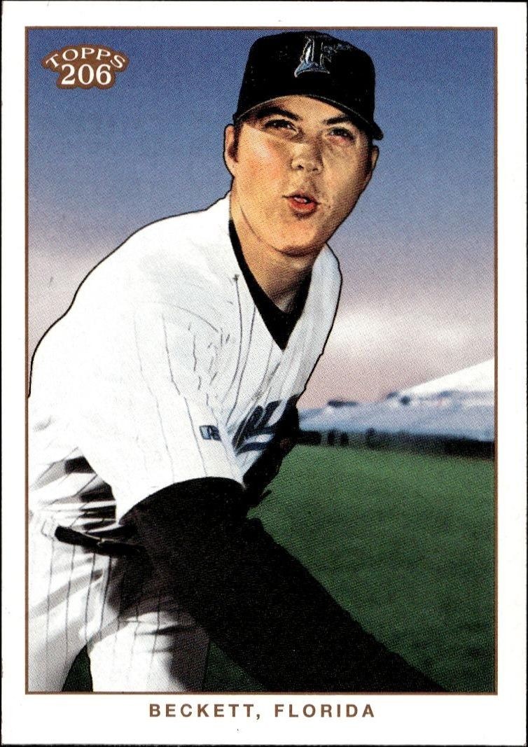 2002 Topps T206 Josh Beckett #263 trading card