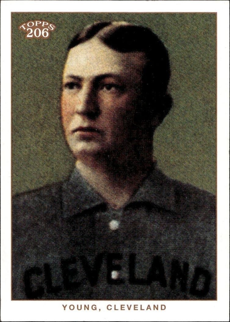 2002 Topps T206 Cy Young #306 trading card