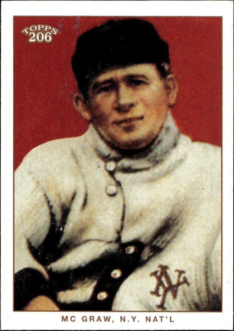 2002 Topps T206 John McGraw #302 trading card
