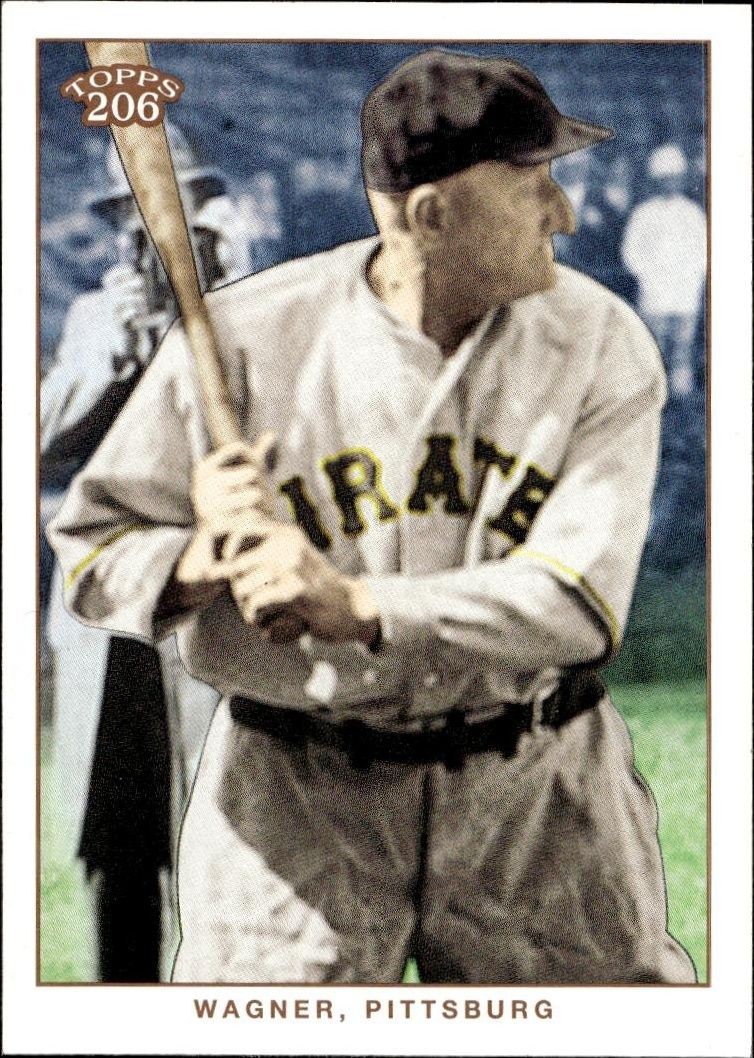 2002 Topps T206 Honus Wagner #298 trading card