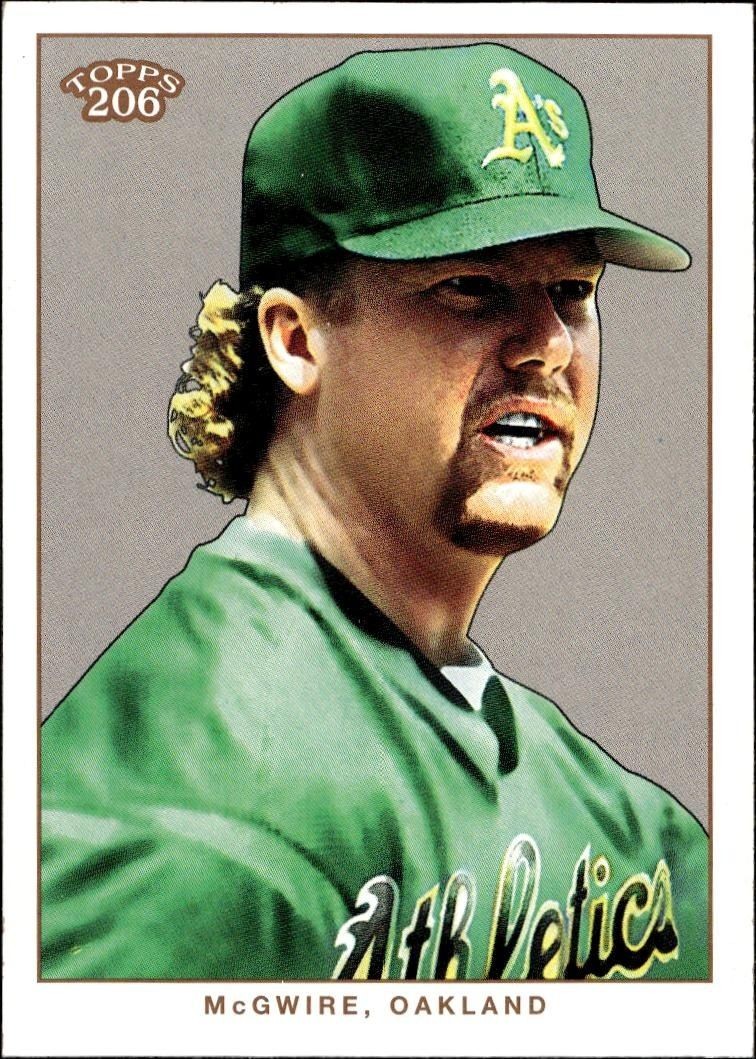 2002 Topps T206 Mark McGwire #297 trading card