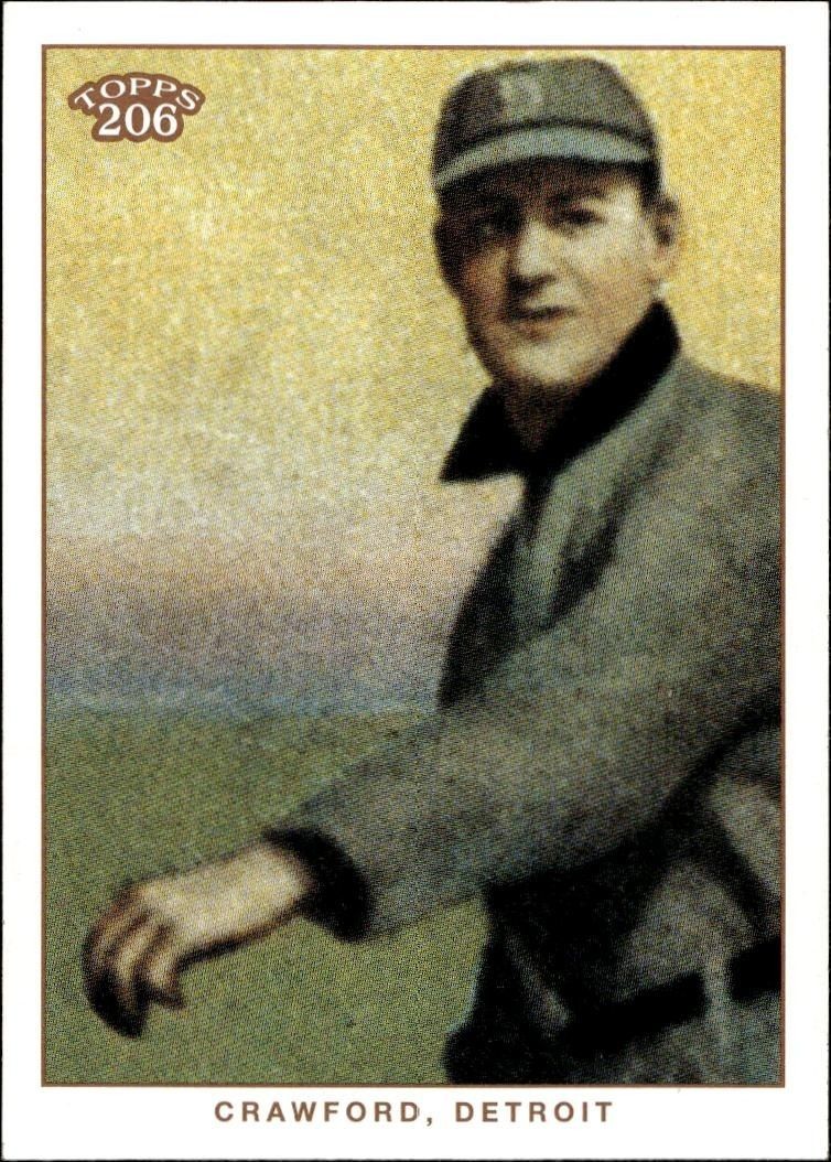 2002 Topps T206 Sam Crawford #305 trading card