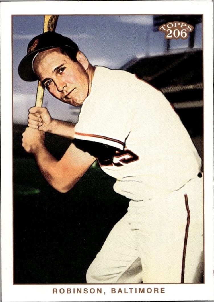 2002 Topps T206 Brooks Robinson #296 trading card
