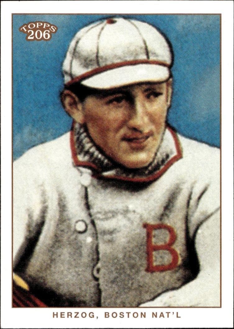 2002 Topps T206 Buck Herzog #304 trading card