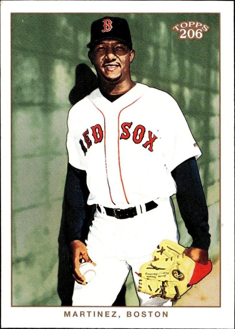2002 Topps T206 Pedro Martinez #233 trading card