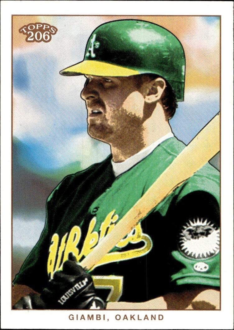 2002 Topps T206 Jeremy Giambi #122 trading card