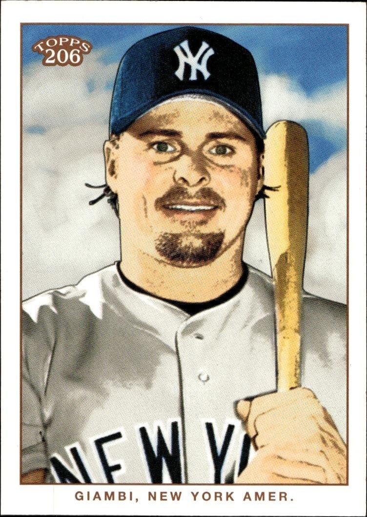 2002 Topps T206 Jason Giambi #112 trading card