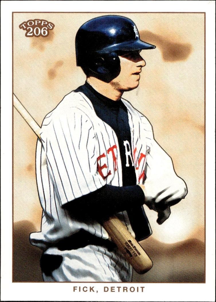 2002 Topps T206 Robert Fick #229 trading card