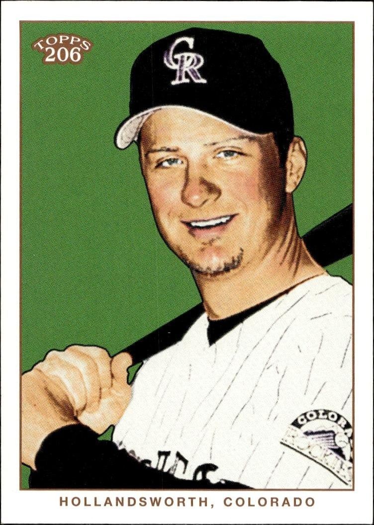 2002 Topps T206 Todd Hollandsworth #77 trading card