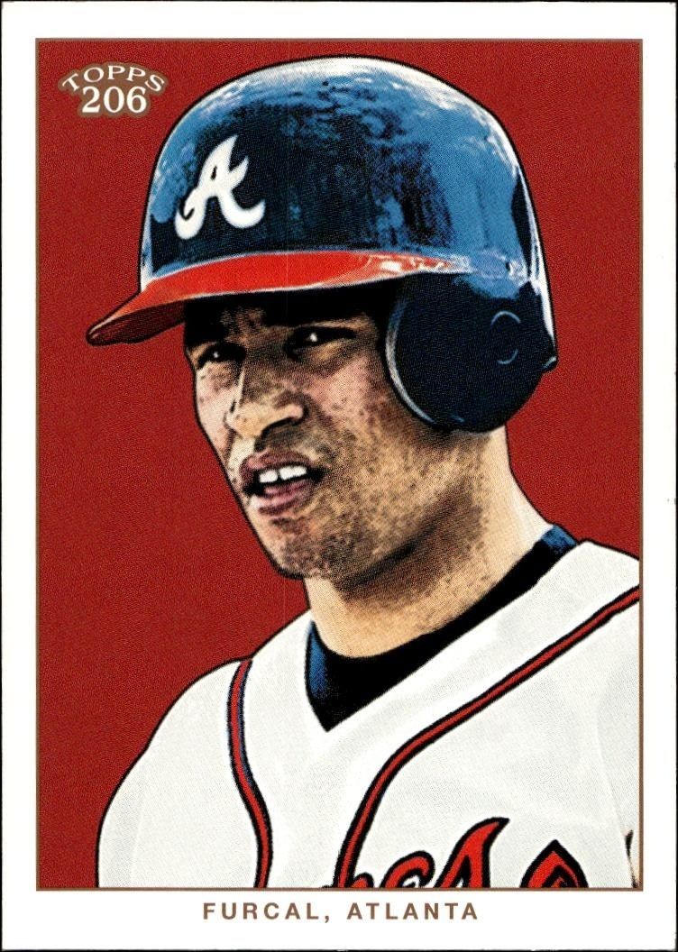 2002 Topps T206 Rafael Furcal #75 trading card