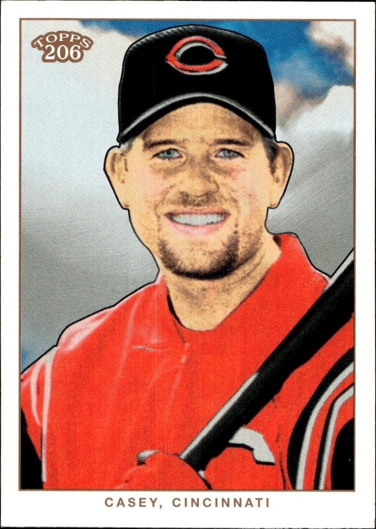 2002 Topps T206 Sean Casey #71 trading card