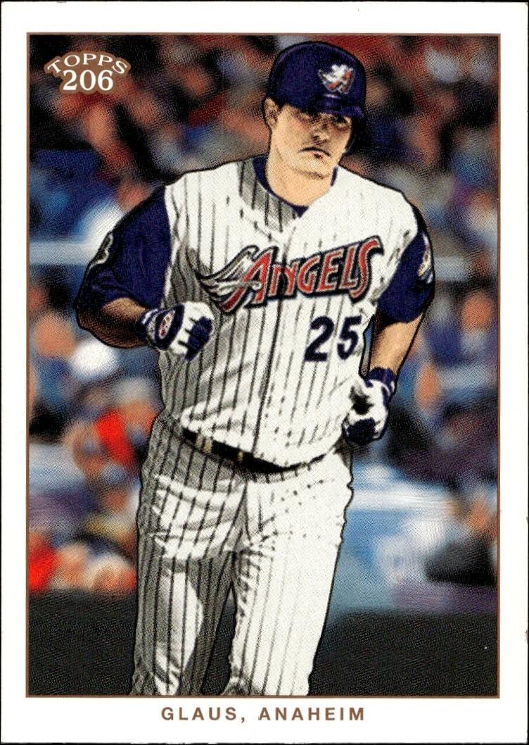 2002 Topps T206 Troy Glaus #64 trading card