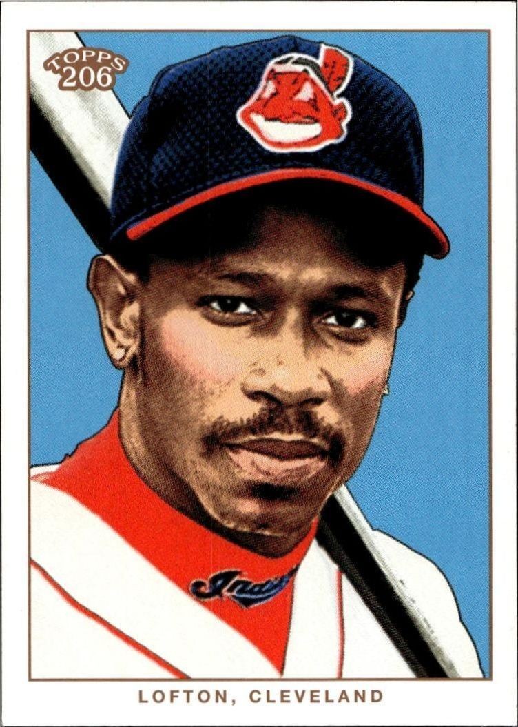 2002 Topps T206 Kenny Lofton #62 trading card