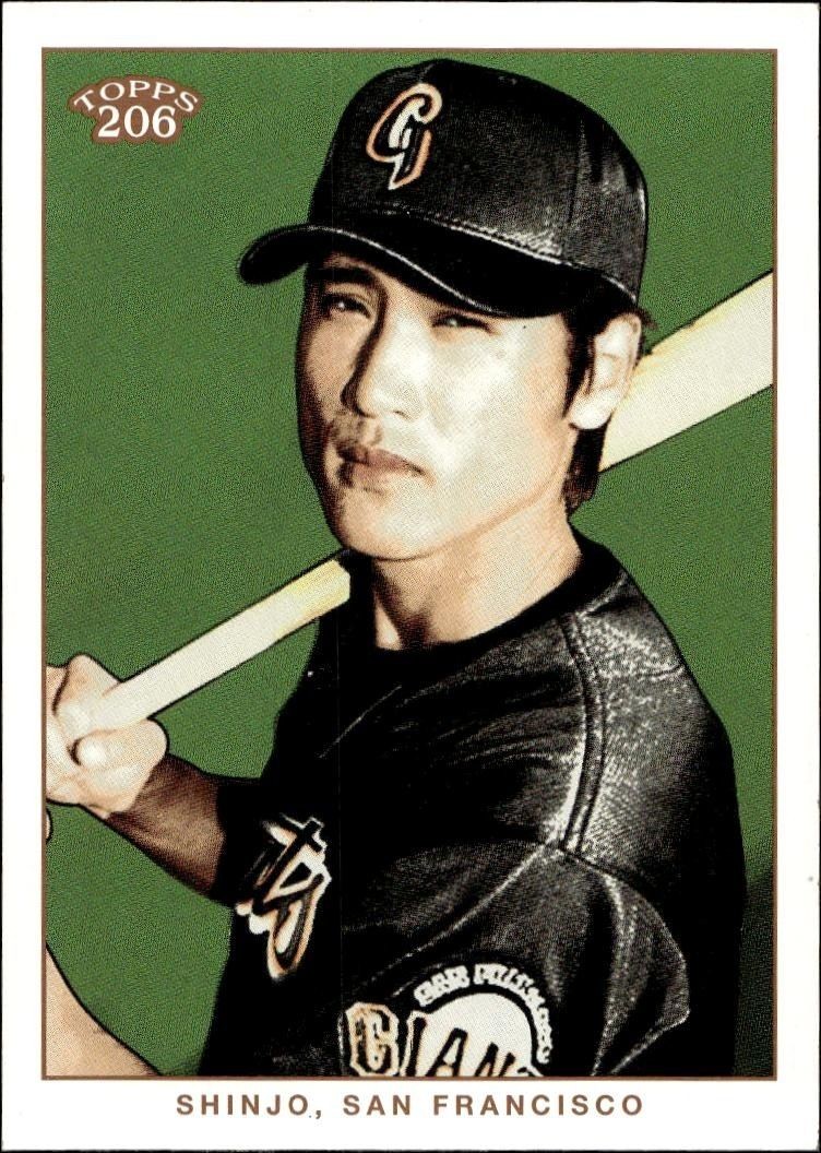 2002 Topps T206 Tsuyoshi Shinjo #57 trading card