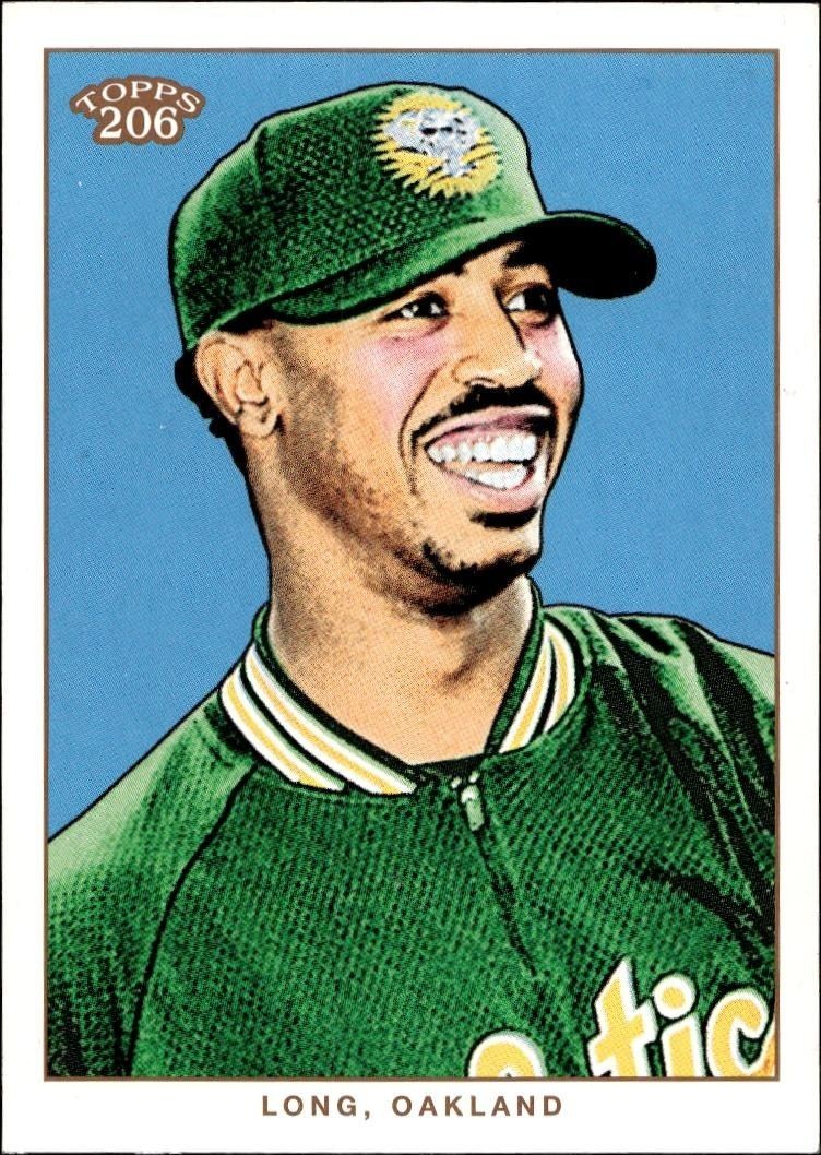 2002 Topps T206 Terrence Long #56 trading card