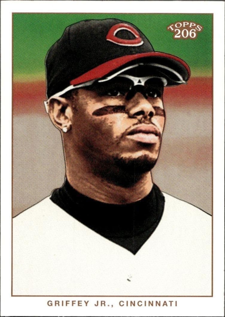 2002 Topps T206 Ken Griffey Jr. #84 trading card