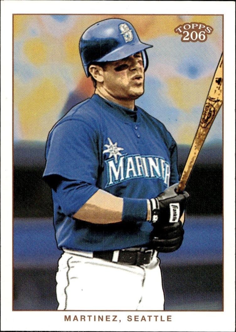 2002 Topps T206 Edgar Martinez #110 trading card
