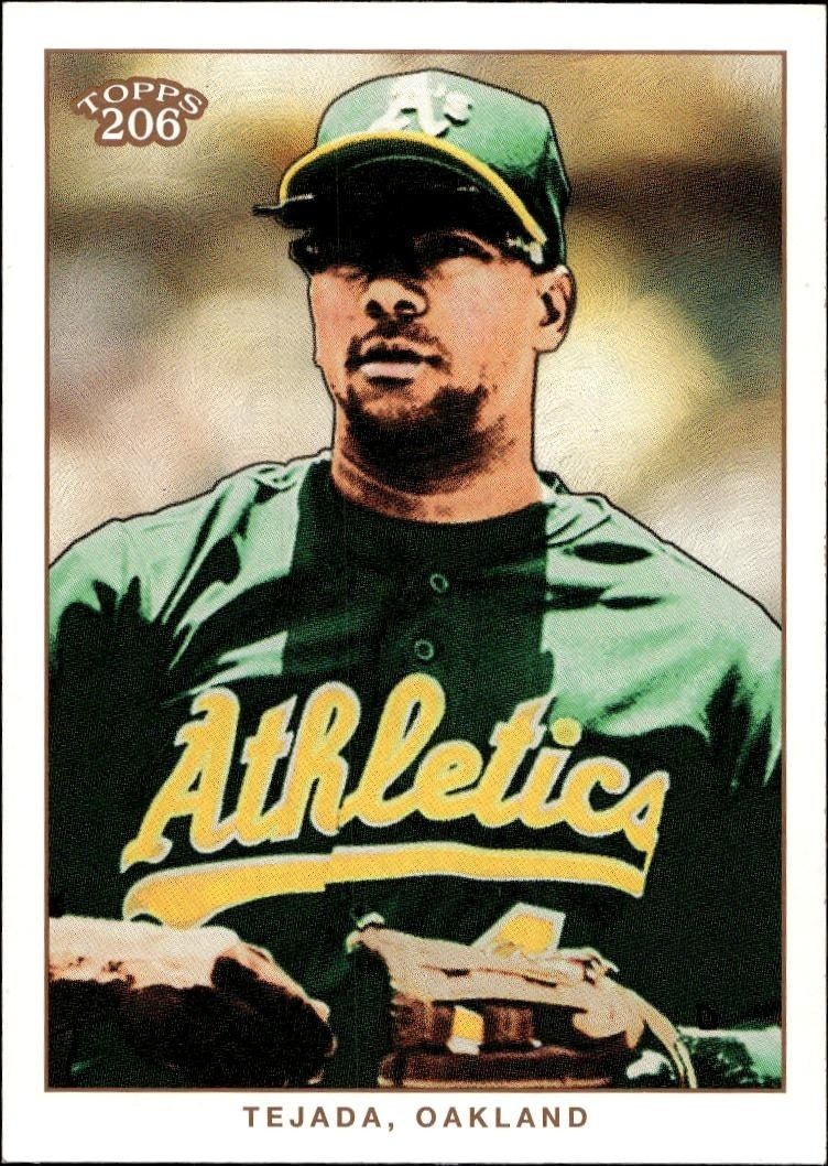 2002 Topps T206 Miguel Tejada #108 trading card