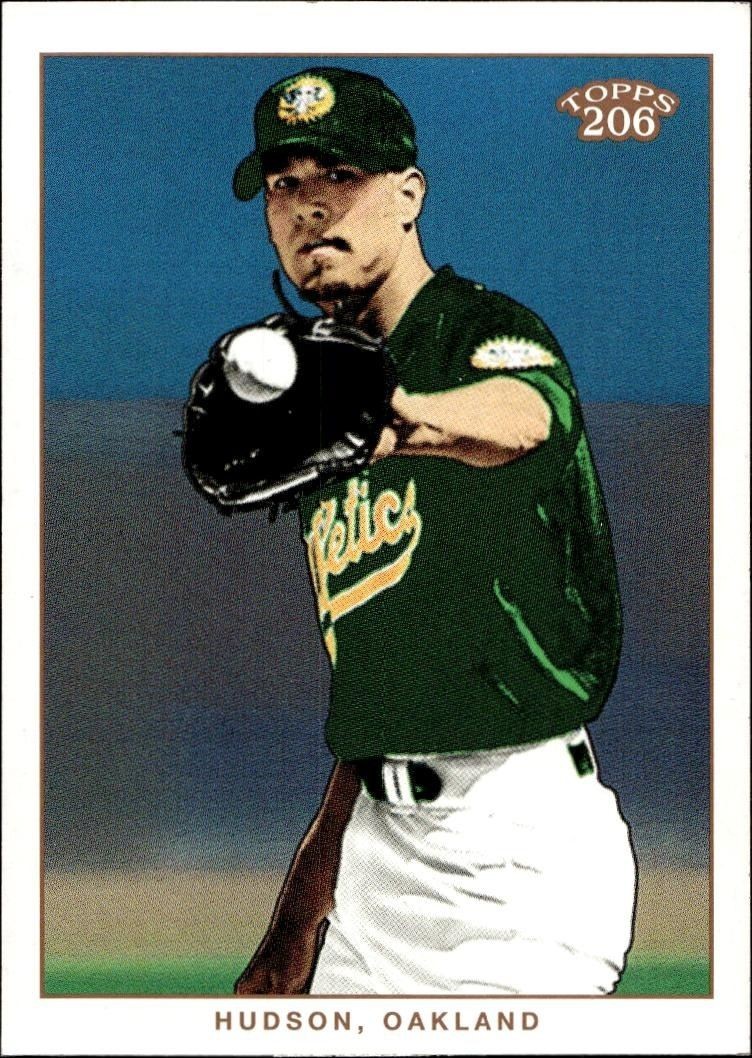 2002 Topps T206 Tim Hudson #105 trading card