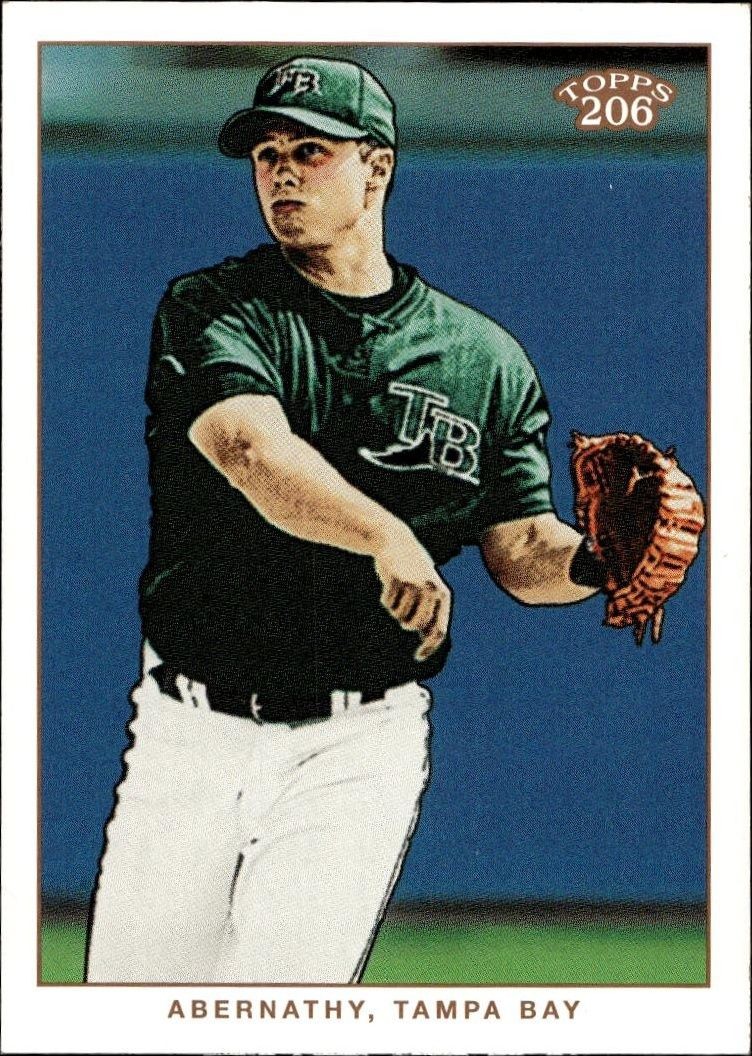 2002 Topps T206 Brent Abernathy #106 trading card