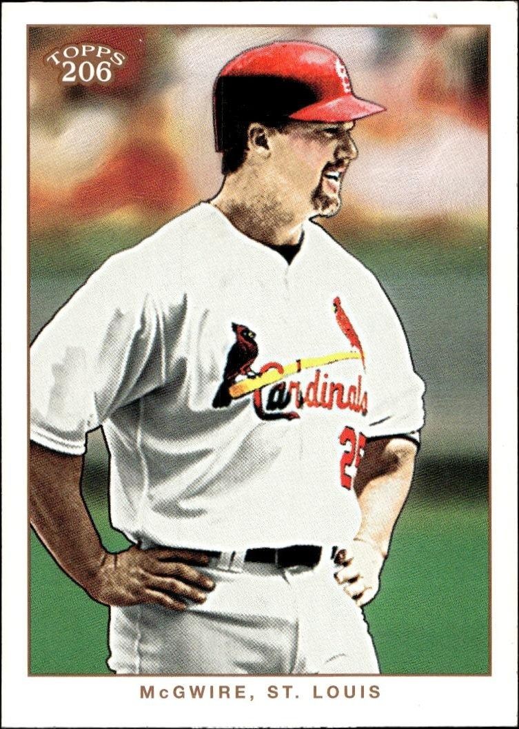 2002 Topps T206 Mark McGwire #100 trading card