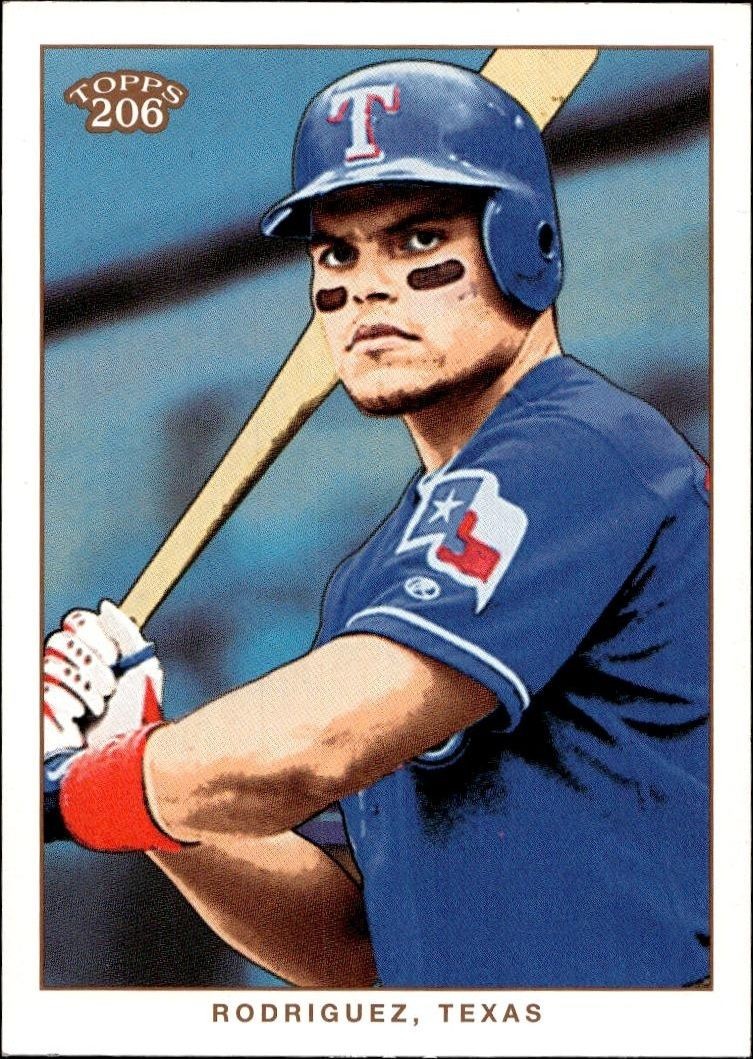 2002 Topps T206 Ivan Rodriguez #101 trading card