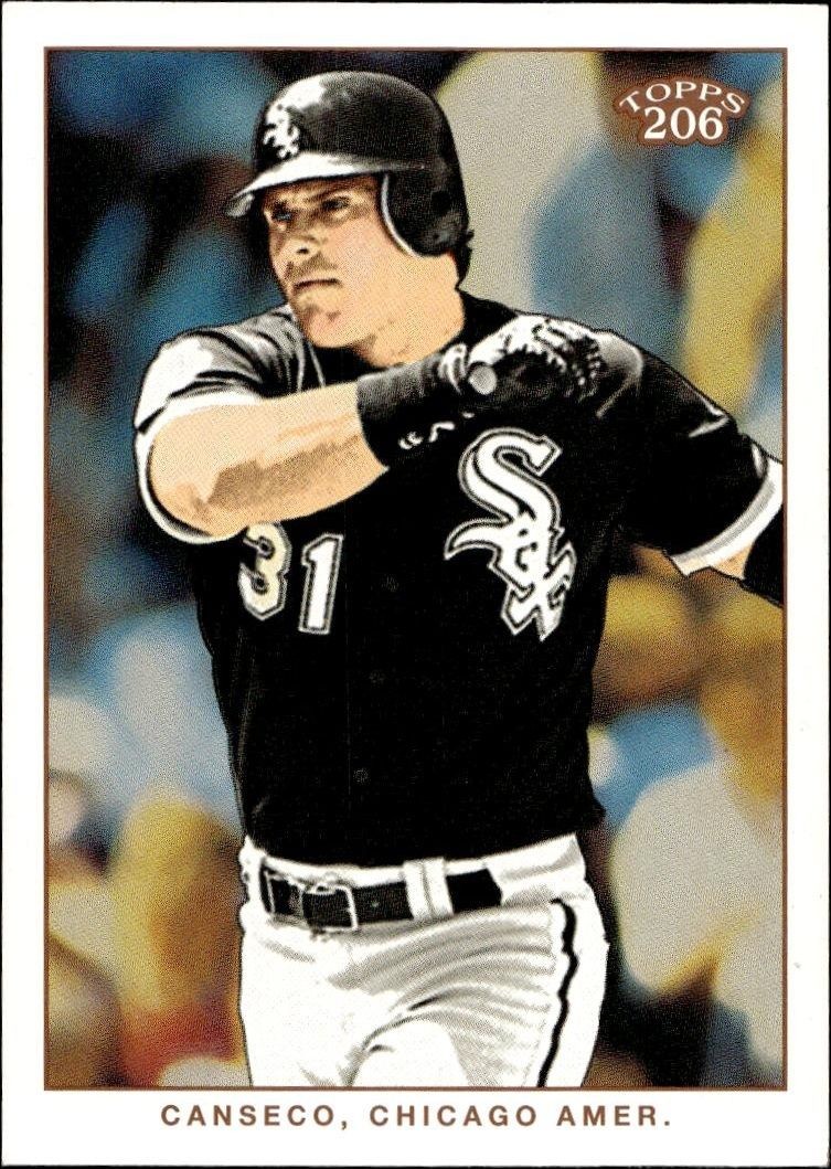 2002 Topps T206 Jose Canseco #96 trading card