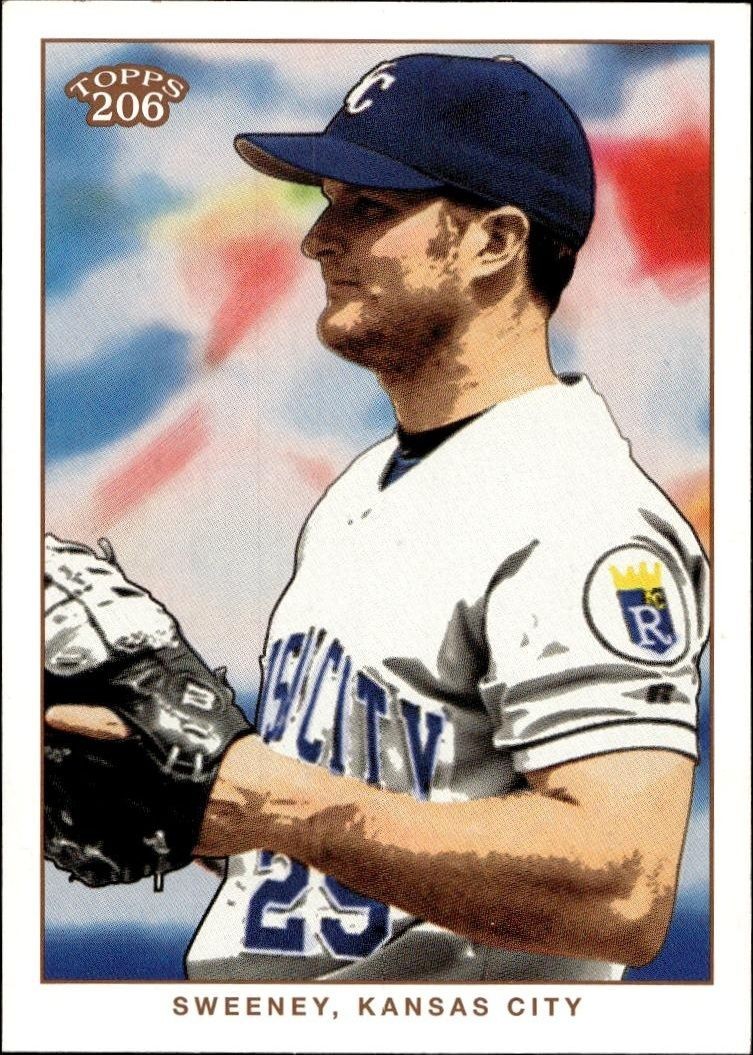 2002 Topps T206 Mike Sweeney #99 trading card