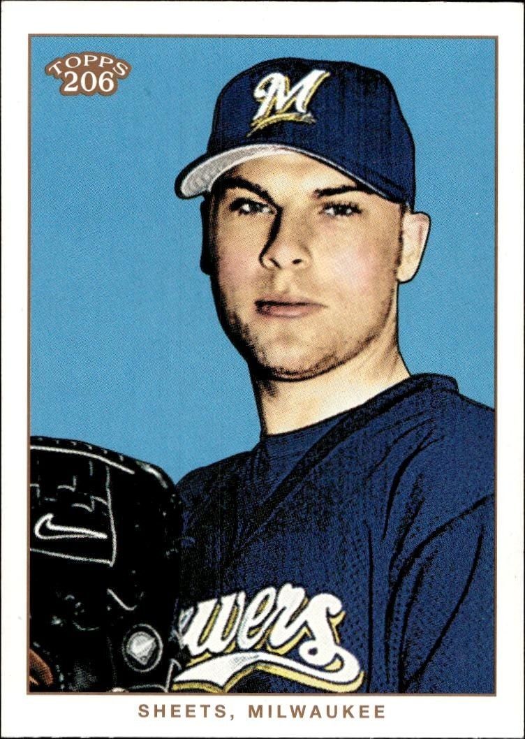 2002 Topps T206 Ben Sheets #97 trading card