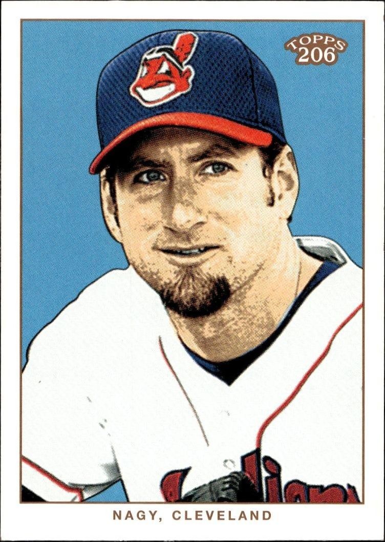 2002 Topps T206 Charles Nagy #46 trading card
