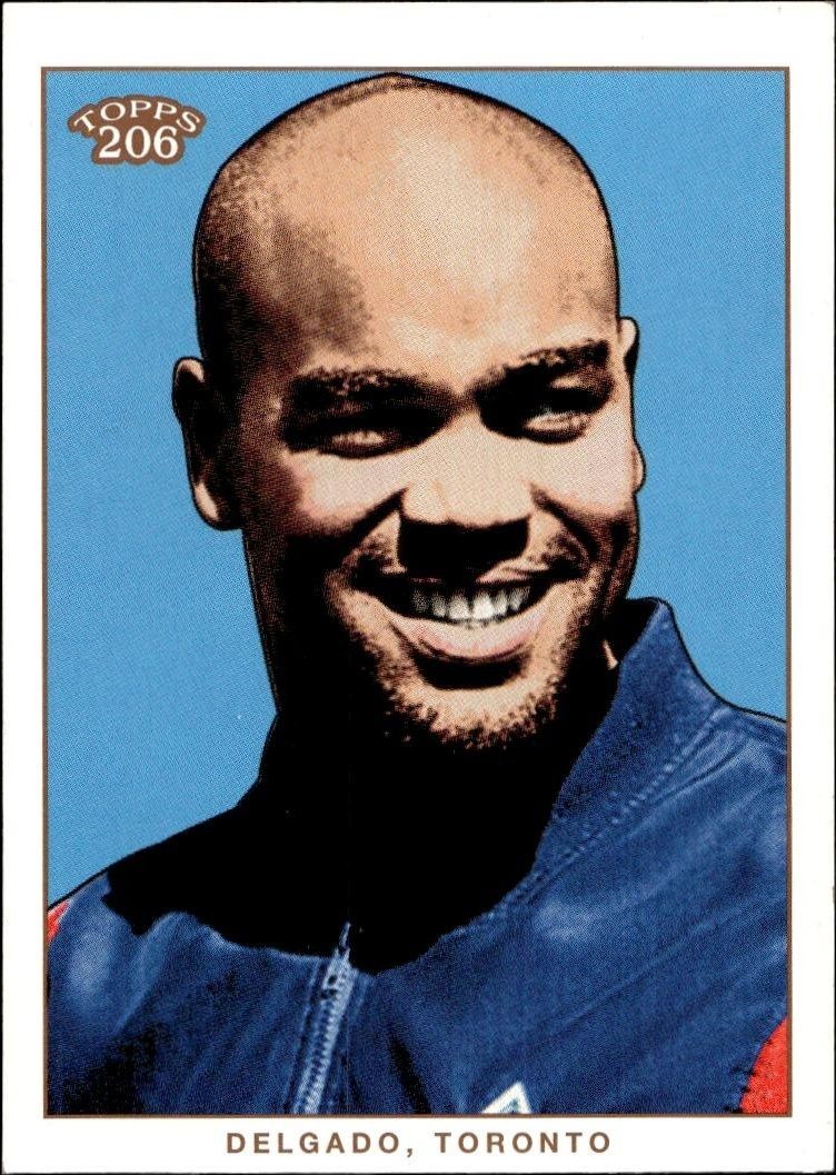 2002 Topps T206 Carlos Delgado #38 trading card