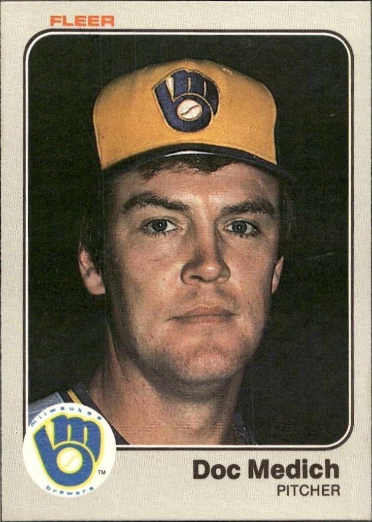 1983 Fleer Doc Medich #39 trading card