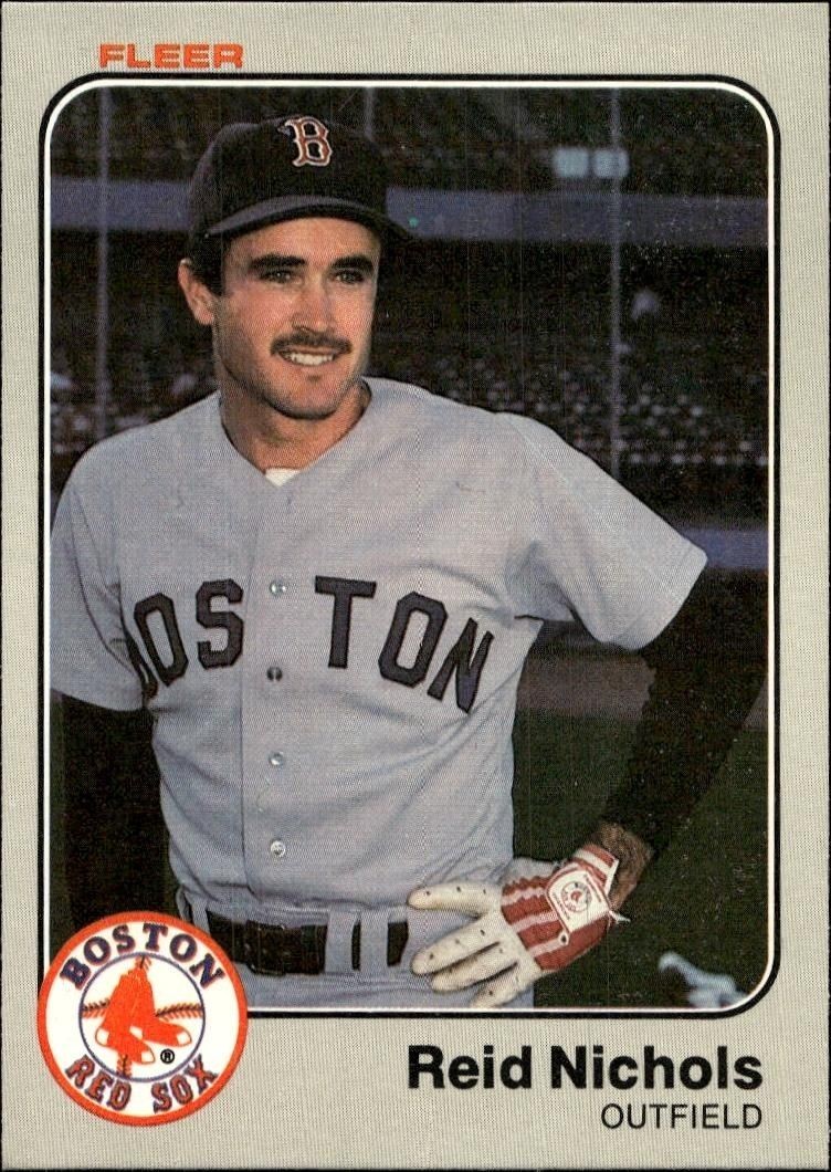 1983 Fleer Reid Nichols #189 trading card