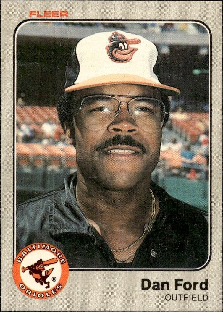 1983 Fleer Dan Ford #61 trading card