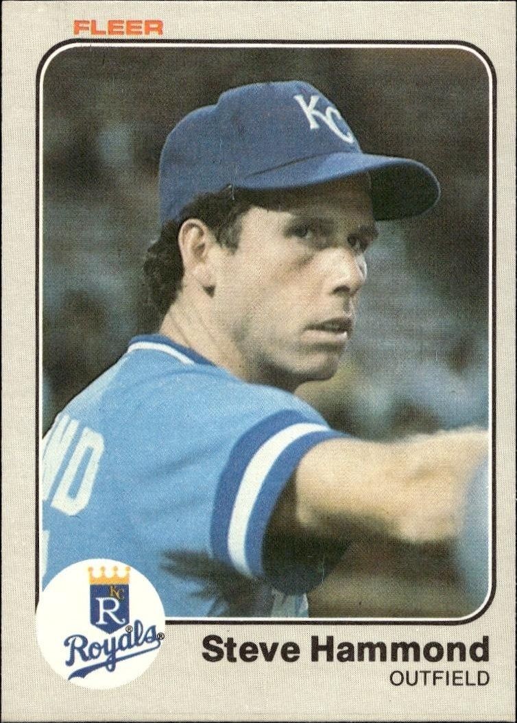 1983 Fleer Steve Hammond #114 trading card