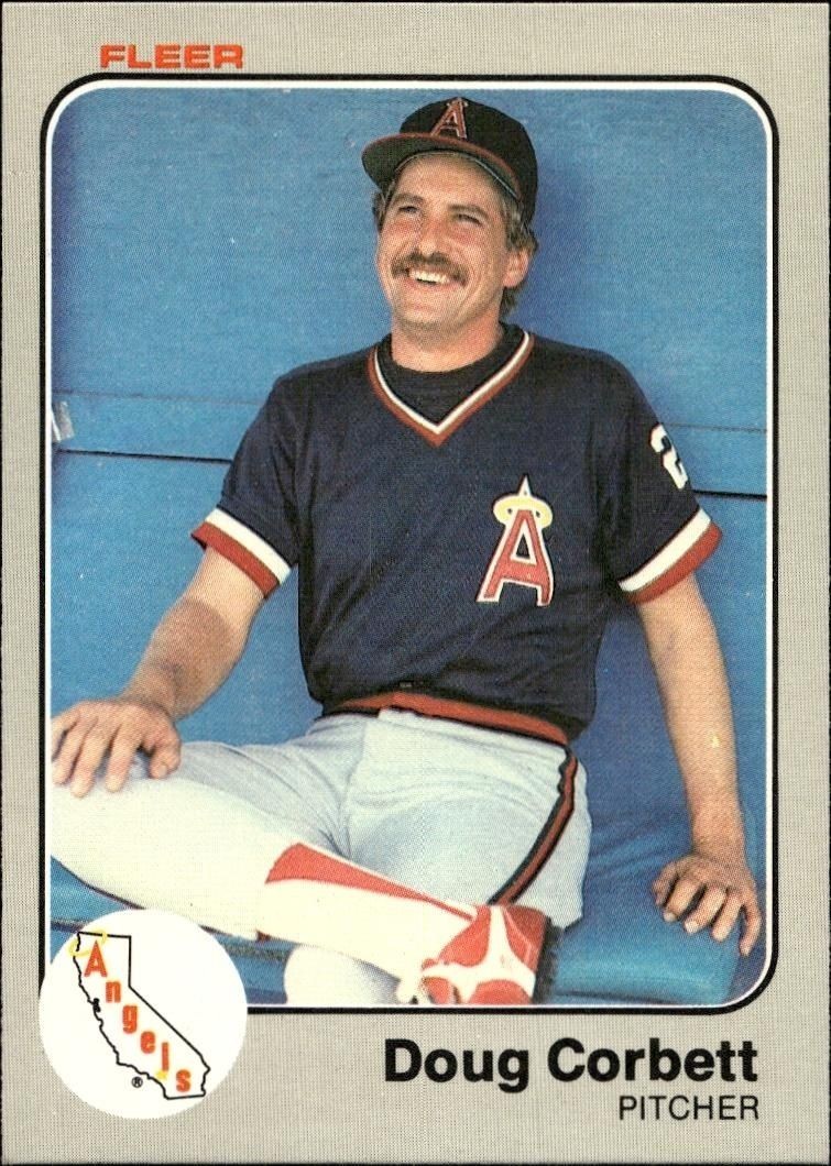 1983 Fleer Doug Corbett #83 trading card