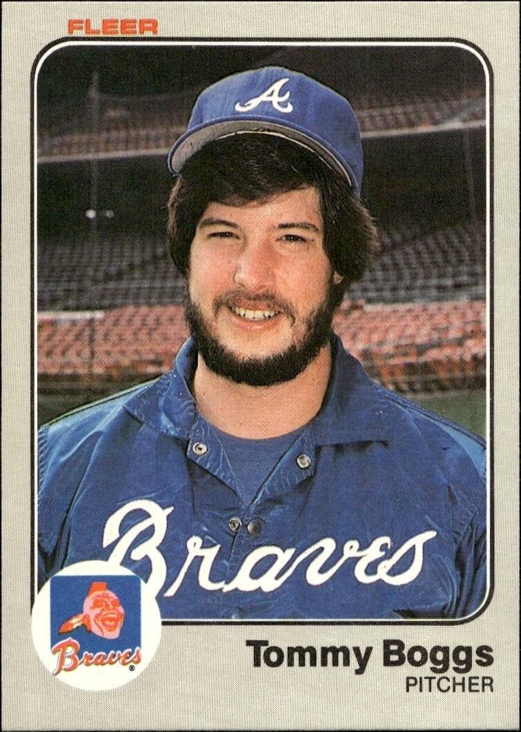 1983 Fleer Tommy Boggs #131 trading card