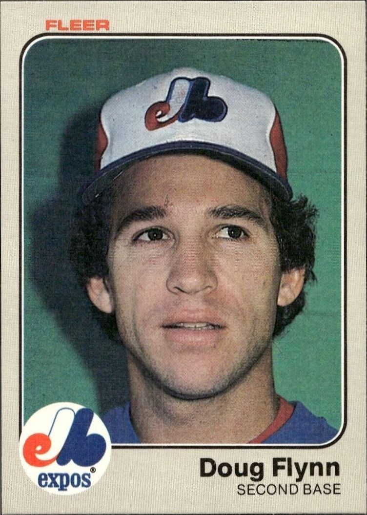 1983 Fleer Doug Flynn #282 trading card