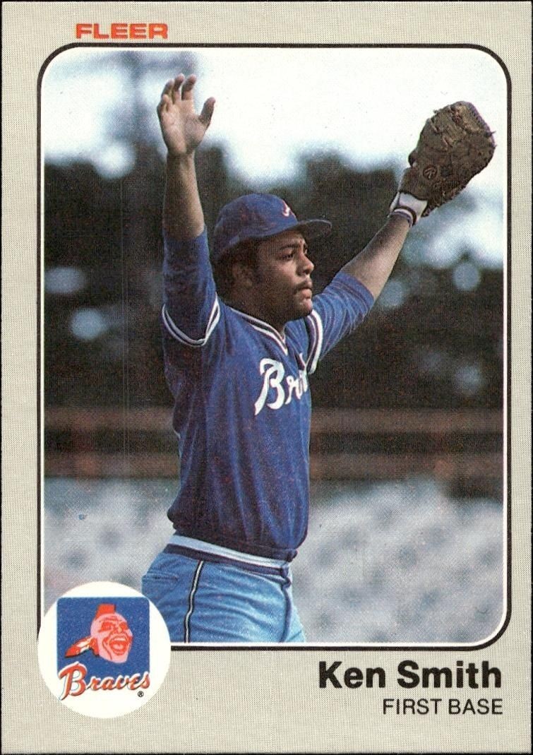 1983 Fleer Ken Smith #148 trading card