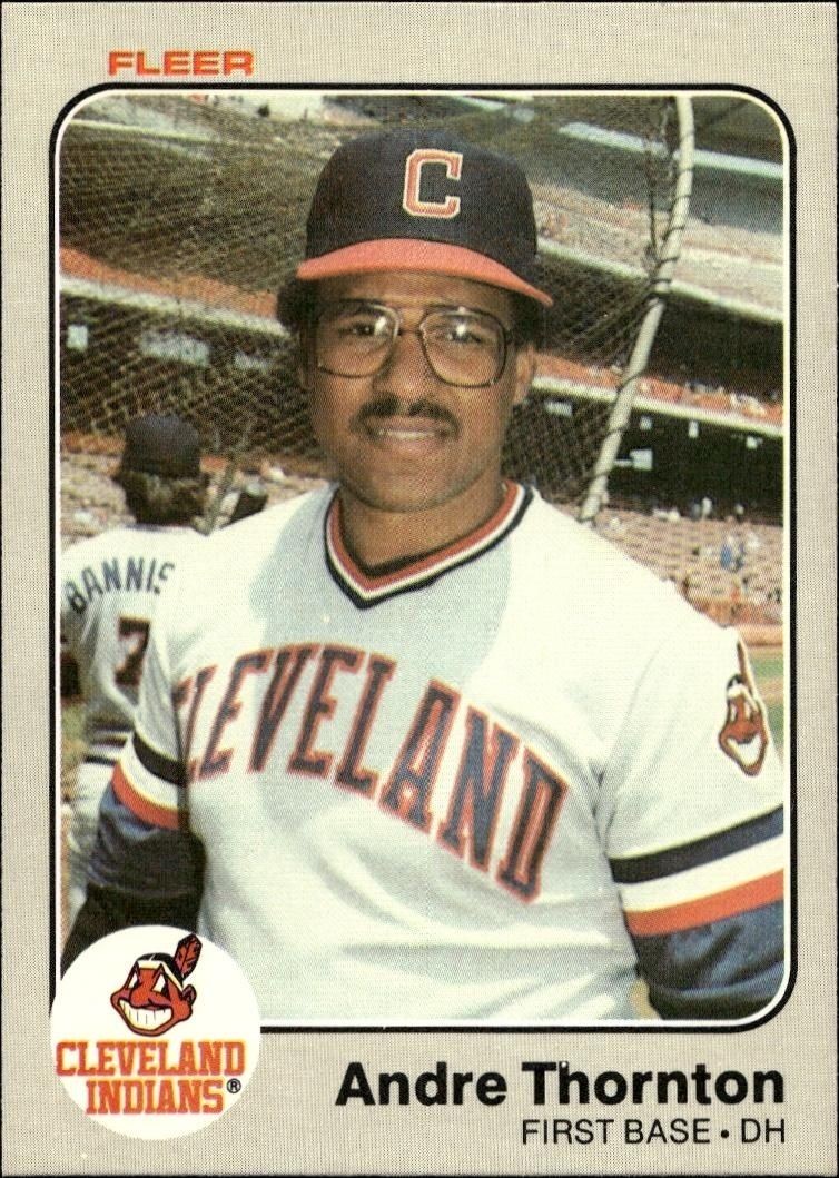 1983 Fleer Andre Thornton #421 trading card