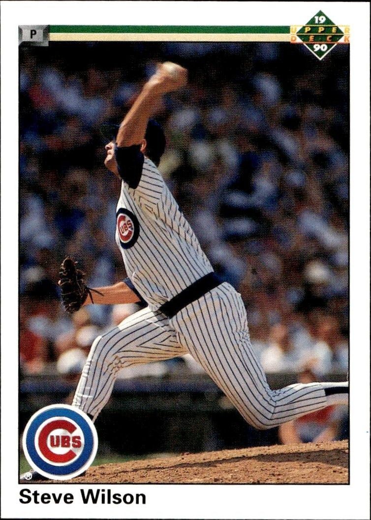 1990 Upper-Deck Low Number Steve Wilson #341 trading card